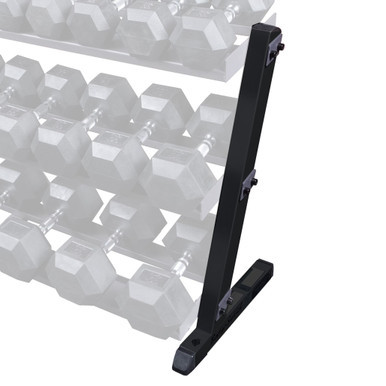 Body-Solid 60 inch Dumbbell Rack Expandable Upright Bar