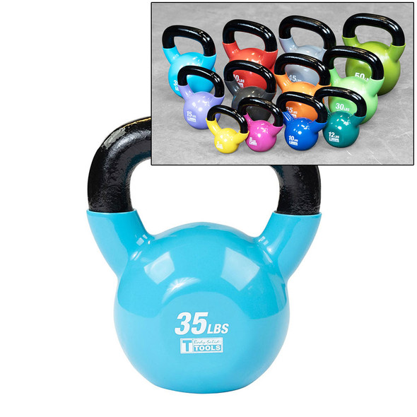 Body-Solid Vinyl Dipped Kettlebells