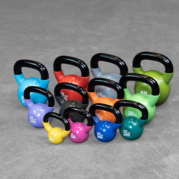 Body-Solid Vinyl Dipped Kettlebells