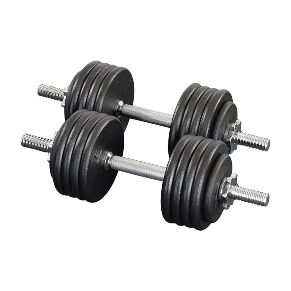 Pro-Style 5 lb. to 50 lb. Adjustable Dumbbell Pair