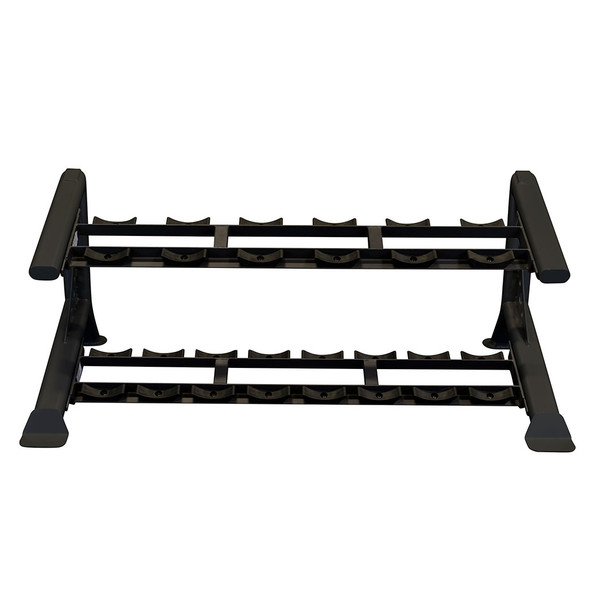 Pro ClubLine Modular Storage Rack with Dumbbell Saddle Tiers