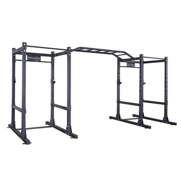 Pro ClubLine Double SPR1000 Power Racks with Monkey Bars