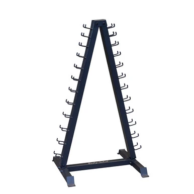 Body-Solid Vinyl and Neoprene Dumbbell Rack