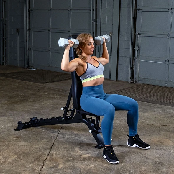 Pro ClubLine SFID325 Adjustable Bench, Black